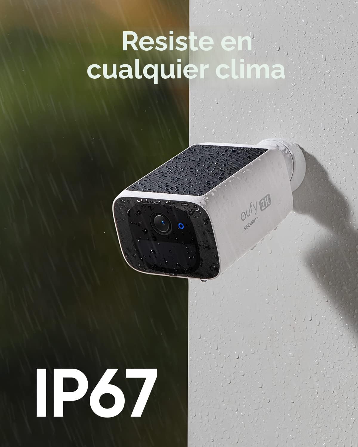 eufy Security SoloCam S220 Paquete de 2 cámaras, cámara de seguridad solar, 2-Cam Pack