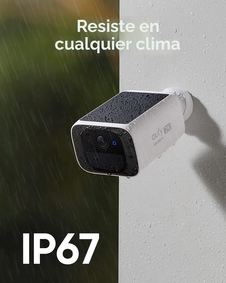 eufy Security SoloCam S220 Paquete de 2 cámaras, cámara de segurida...