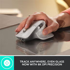 Logitech MX Master 3S - Mouse inalámbrico de rendimiento con despla...