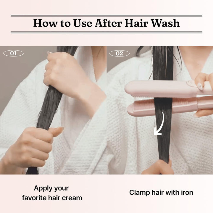 VODANA Almohadillas de clínica capilar para alisadores de cabello,...
