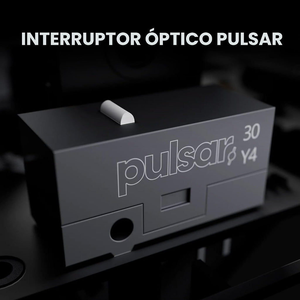 Pulsar Gaming Gears Xlite Crazylight - Ratón para juegos, mediano, color