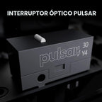 Pulsar Gaming Gears Xlite Crazylight Ratón Inalámbrico para Juegos, Ultra Ligero 1.45 oz (41g), Interruptor Óptico, 32000 DPI, 750 IPS, Sensor XS-1, Compatible con 8k (Uyuni Blanco)