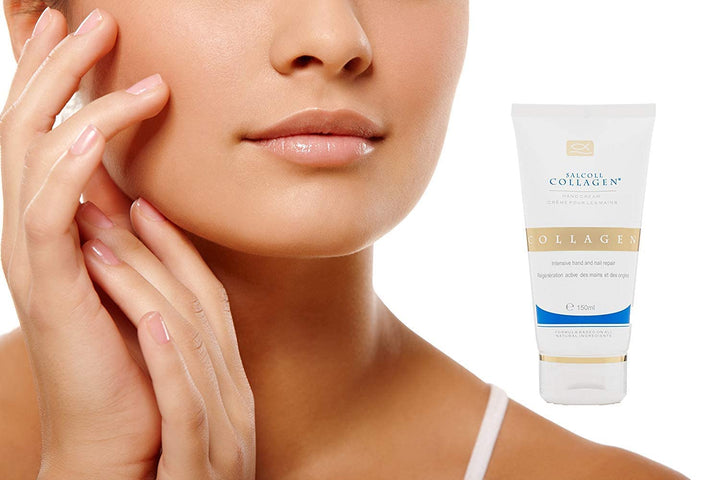 Salcoll Pure Bioactive Crema de manos reparadora de colágeno antien...