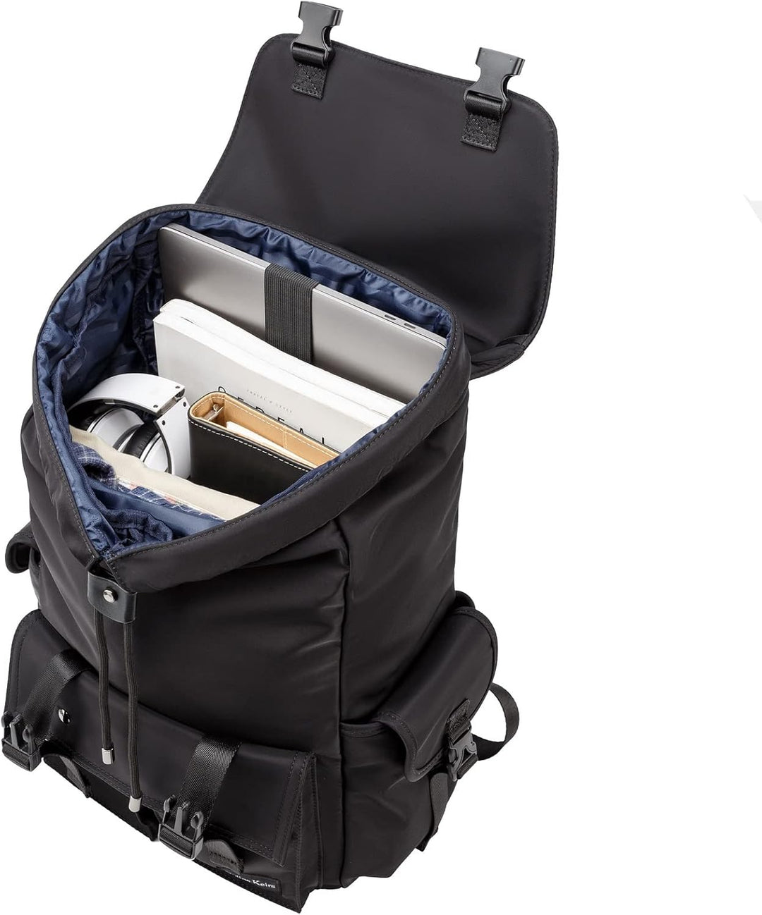 Colins Keirs Mochila negra para hombre, mochila para laptop de 16 p...