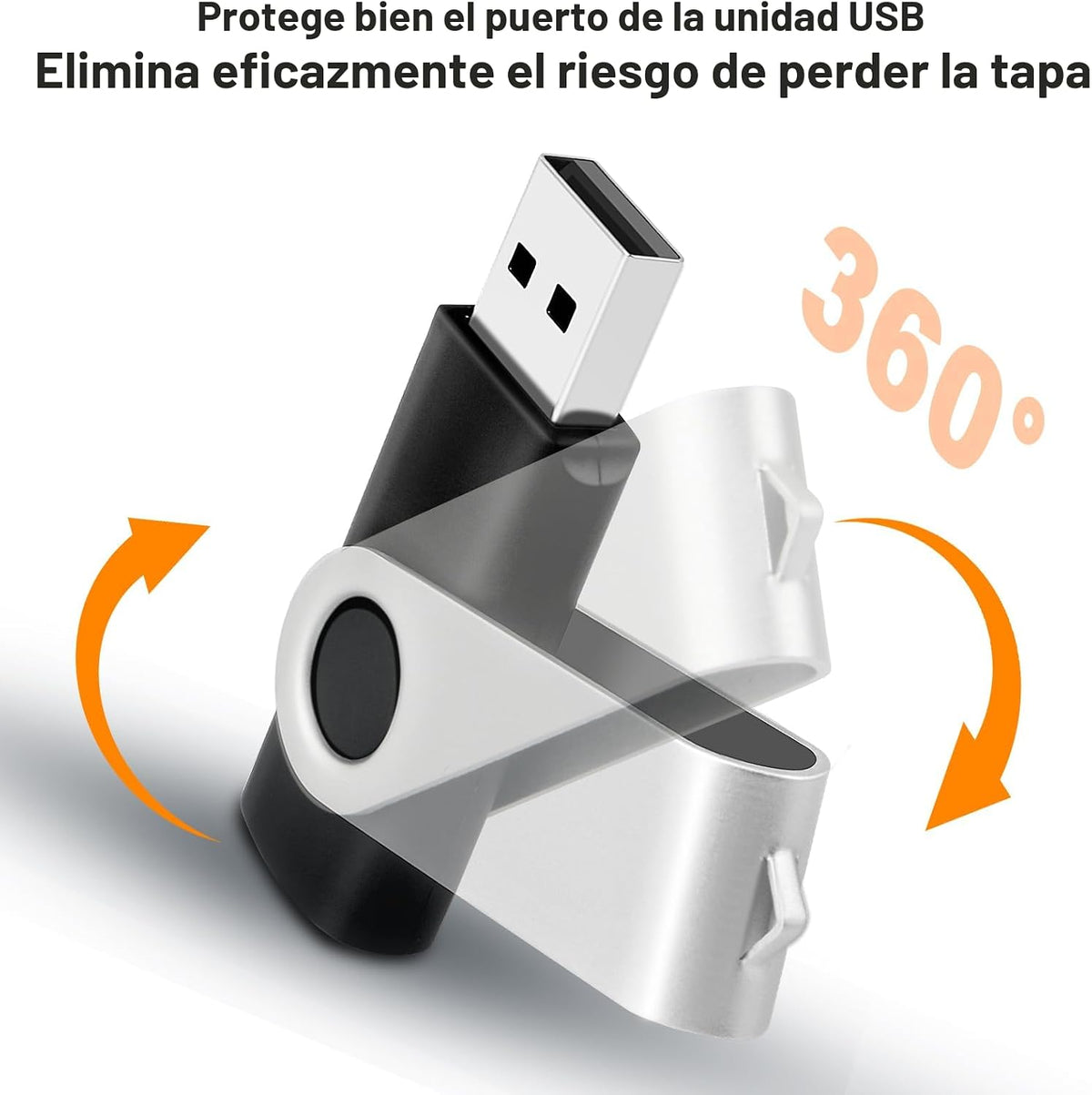 Paquete de 10 unidades de 8 GB Flash Drive a granel, unidades flash...