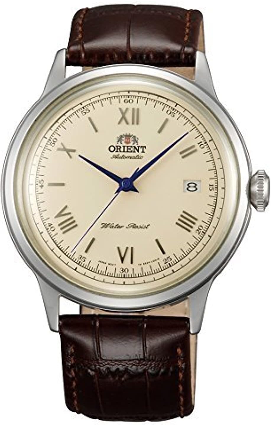 [ORIENT] Reloj automático clásico automático Roma Modelo internacional Garantía del fabricante japonés Bambino Nuevo modelo amarillo crema SAC00009N0 Reloj de pulsera