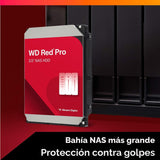 Western Digital Disco duro interno WD Red Pro NAS de 16 TB - 7200 R...