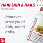 Metabolic Nutrition Cabello Piel y Uñas Máxima Potencia Salud y Bienestar Solución 90