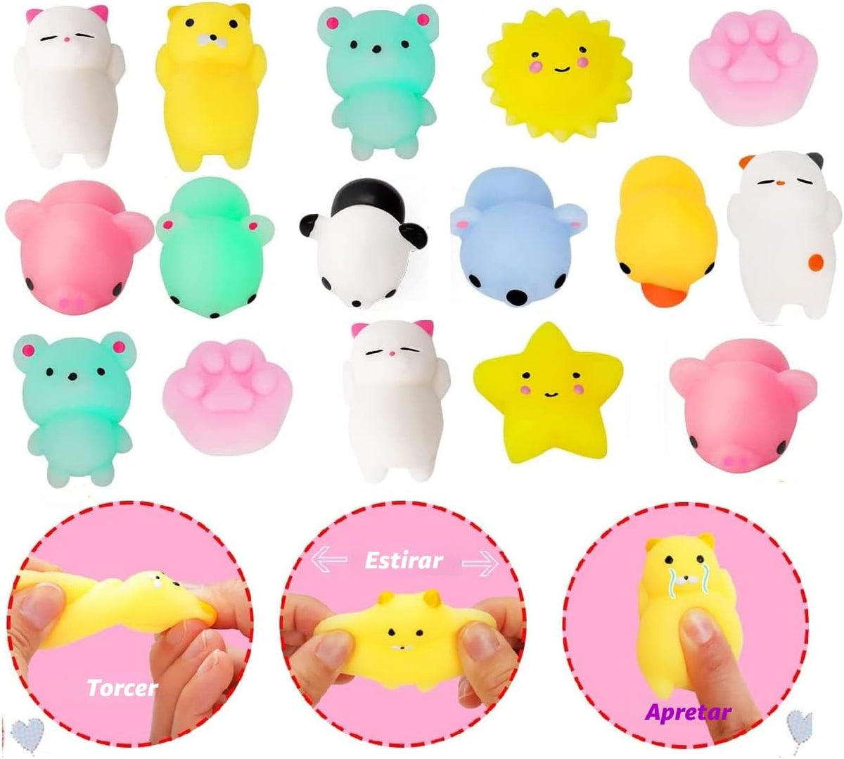 Taulaap 126 piezas de recuerdos de fiesta Pop para niños