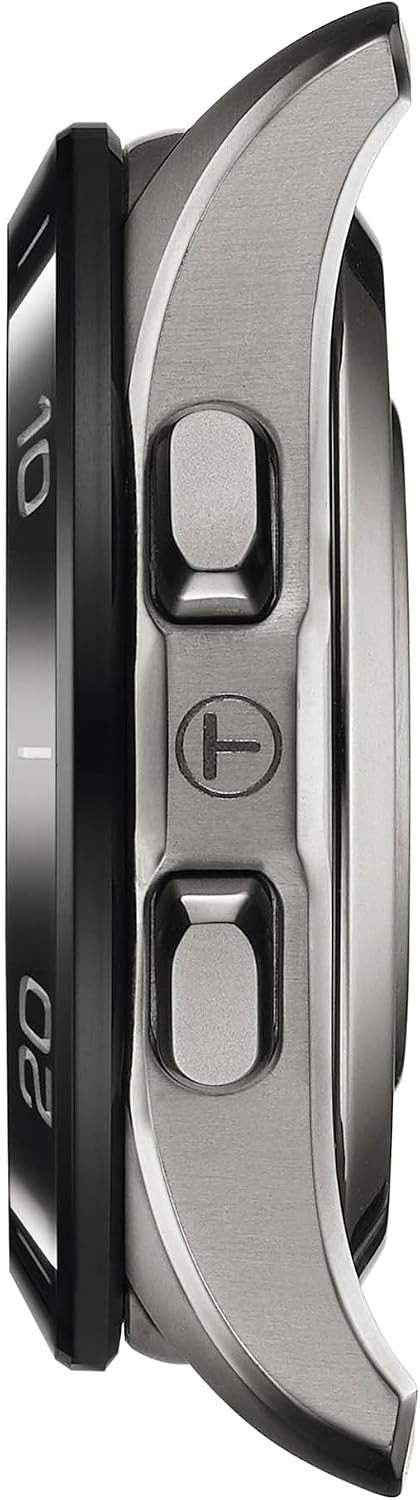 Tissot T-Touch Connect Sport, reloj solar de cuarzo suizo, 1.693 in, esfera negra, reloj unisex
