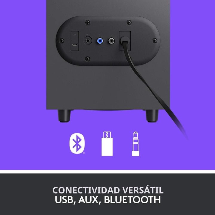Logitech Altavoces Bluetooth Z407 para computadora con subwoofer y...
