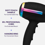 HOT TOOLS Secador de pelo profesional de cerámica arcoíris \u2013 S...