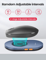 Vaydeer Air 3 - Mouse movedor ultra delgado, con temporizador de in...