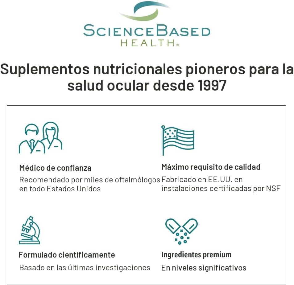 ScienceBased Health MacularProtect Complete - Suplemento de salud o...
