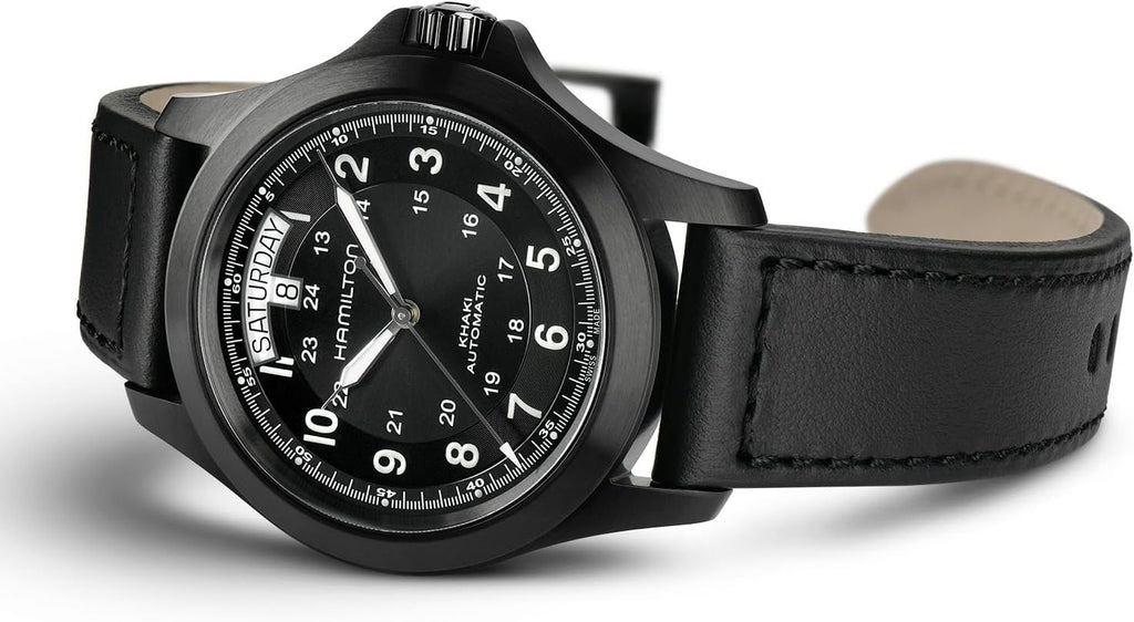 Hamilton Khaki Field King Reloj automático para hombre, caja de acero