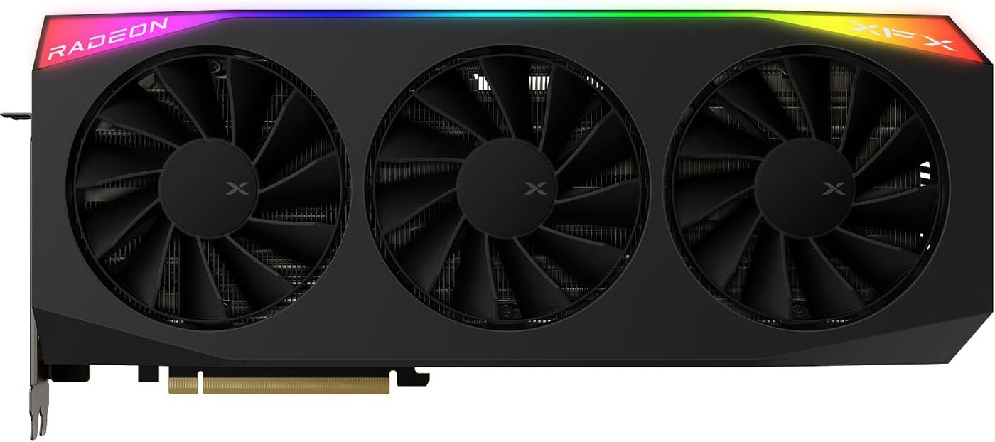 XFX Mercury AMD Radeon RX 9070 XT OC Edición de juegos con RGB 16 G...