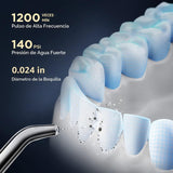Limpiador de agua dental [ Mini inalámbrico portátil ] Irrigador or...