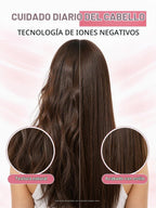 Secador de pelo iónico profesional con difusor, secador de alta