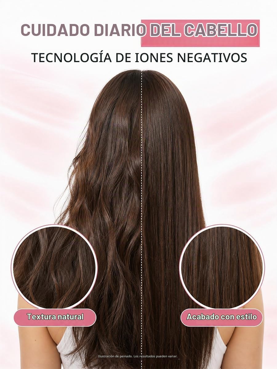 Secador de pelo iónico profesional con difusor, secador de alta