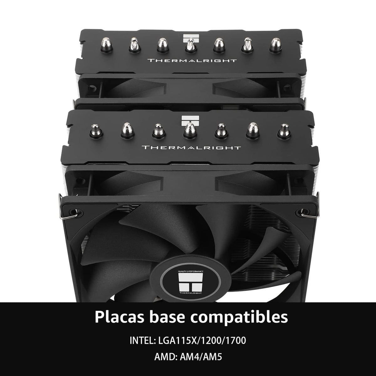 Thermalright Phantom Spirit 120SE - Enfriador de aire para CPU, 7 t...