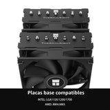 Thermalright Phantom Spirit 120SE - Enfriador de aire para CPU, 7 t...