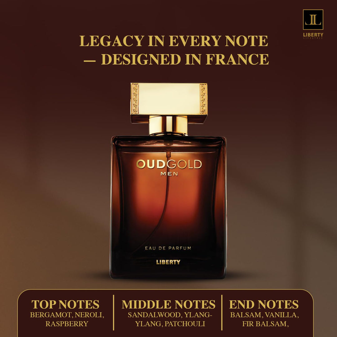 Perfume Liberty Oud Árabe para Hombre, Lujo de Larga Duración con N...
