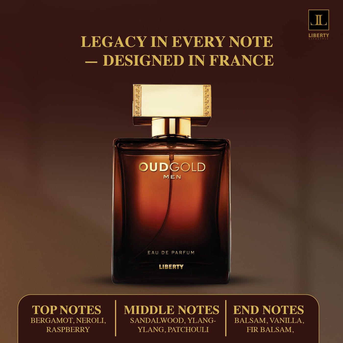 Perfume Liberty Oud Árabe para Hombre, Lujo de Larga Duración con N...