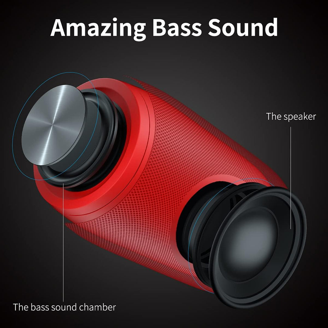 Bocina Bluetooth MusiBaby, inalámbrica, para exterior, impermeable,...