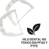 REACH Ultraclean Access - Kit de iniciación de hilo dental, sin sab...