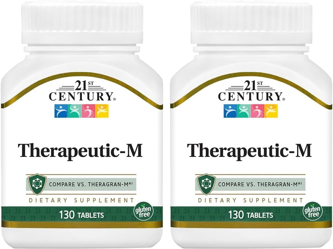 21st Century Therapeutic M Tablets 130 unidades (paquete de 2)
