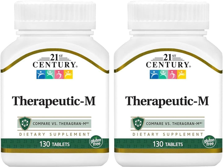 21st Century Therapeutic M Tablets 130 unidades (paquete de 2)