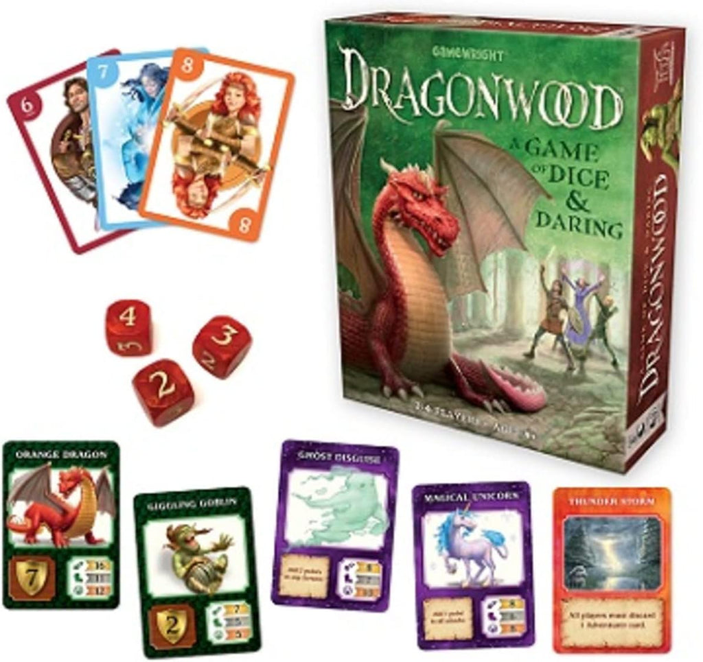 Dragonwood Juego de Dados & Daring, Juego de mesa