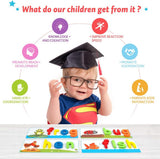 KMUYSL Juguetes de aprendizaje para niños y niñas de 3 4 5