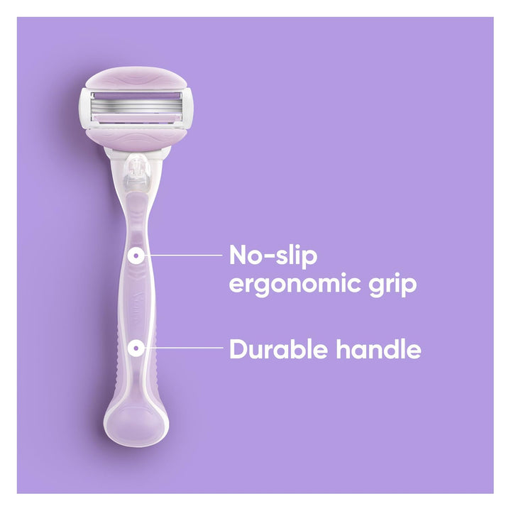Gillette Venus ComfortGlide Freesia - Maquinilla de afeitar para mu...