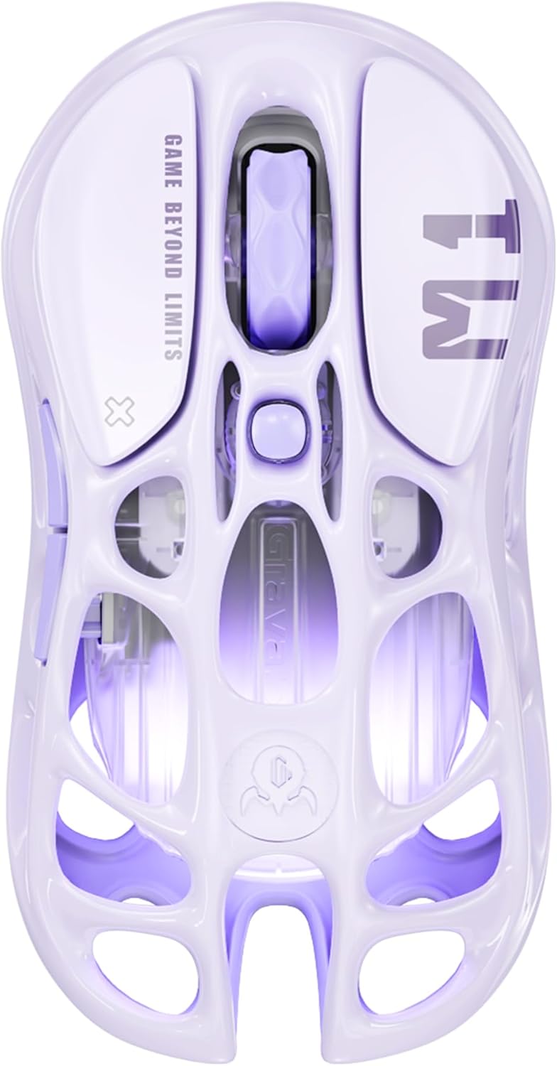 GravaStar Mercury M1 Pro Ratón para Videojuegos, Aleación de Magnes...