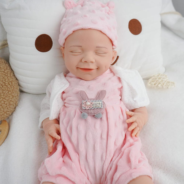 Muñecas de bebé Reborn de silicona de 18 pulgadas, muñeca de bebé r...