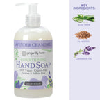 Ginger Lily Farms Botanicals Jabón de manos, Lavanda manzanilla, 12 Fl Oz (Pack of 6)
