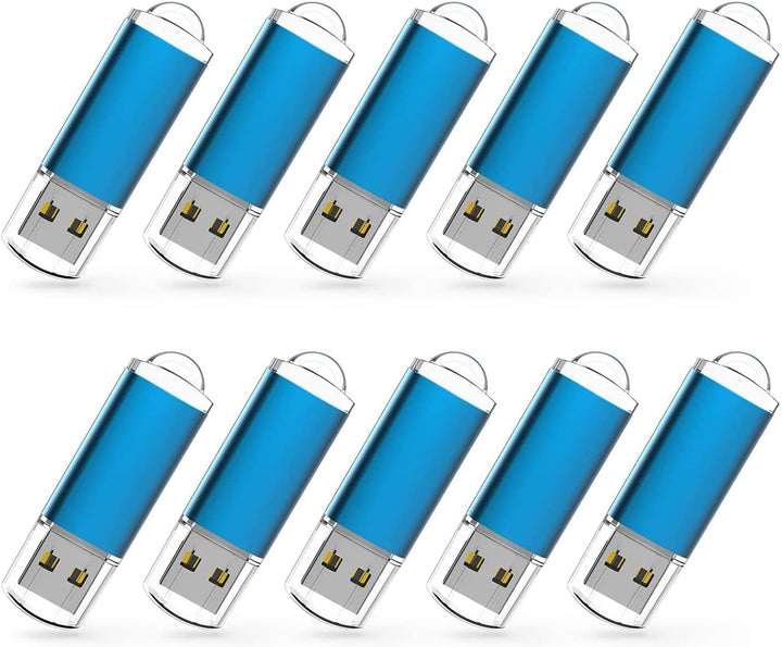 RAOYI Paquete de 10 unidades 1 GB 1G USB Flash Drive USB 2.0 Memory...