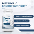 SonusZen - Cápsulas de extracto de vitaminas y hierbas - 60 unidades, 60 unidades (paquete de 3)