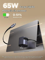 UGREEN Nexode - Bloque de cargador retráctil de 65 W, adaptador de carga