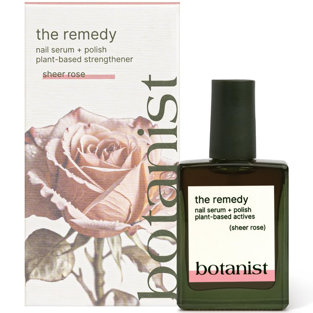 Botanist The Remedy | Esmalte fortalecedor para uñas | Repara y end...