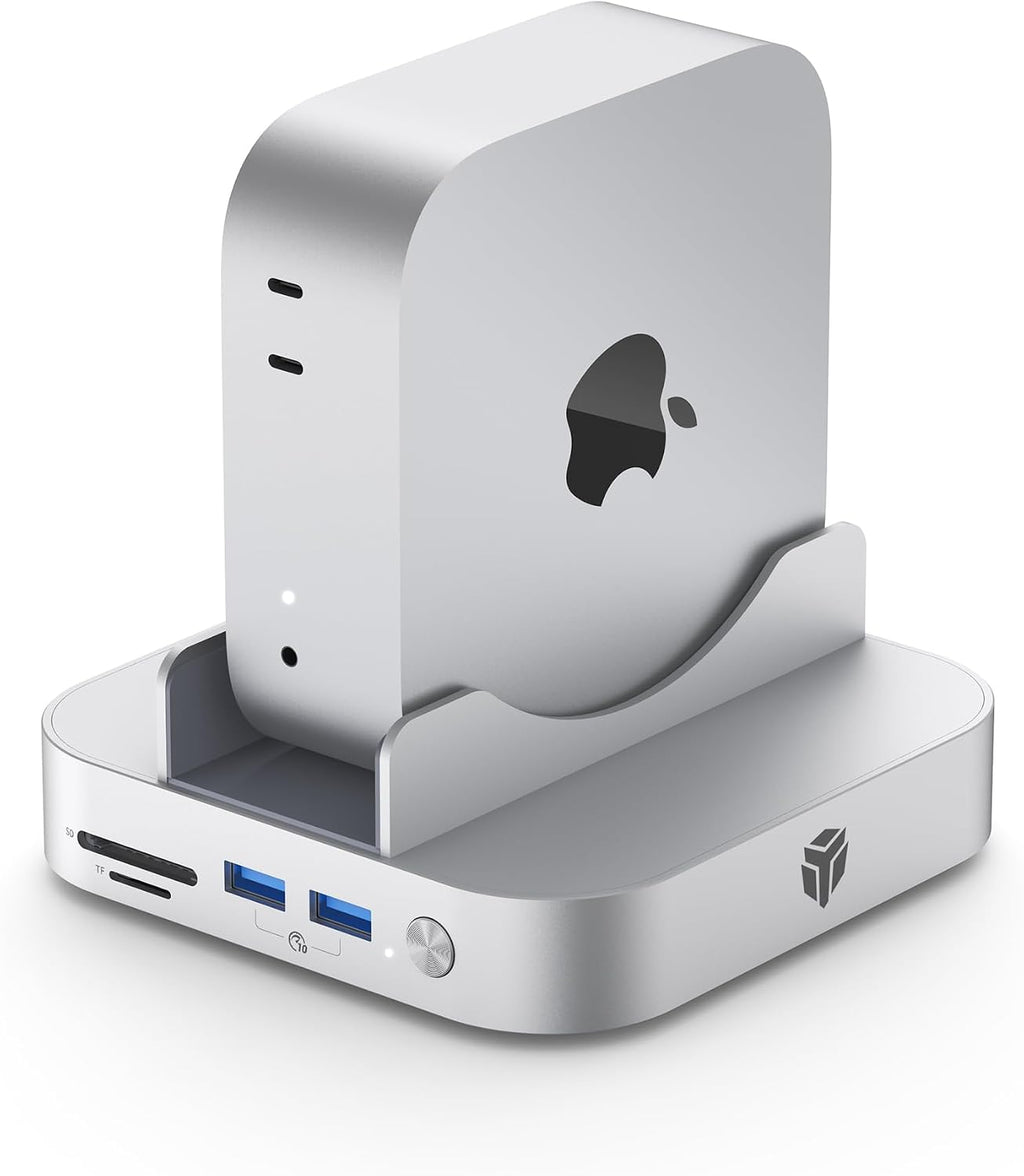 Yottamaster 9 en 1 Mac mini M6/M4 Pro Dock con ventilador de refrigeración