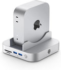 Yottamaster 9 en 1 Mac mini M6/M4 Pro Dock con ventilador de refrigeración
