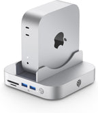 Yottamaster 9 en 1 Mac mini M6/M4 Pro Dock con ventilador de refrigeración