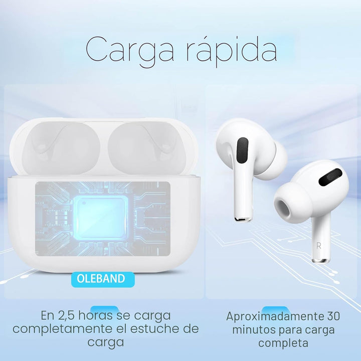 OLEBAND Funda de carga de repuesto para Airpods Pro 2 y 1: fácil de...