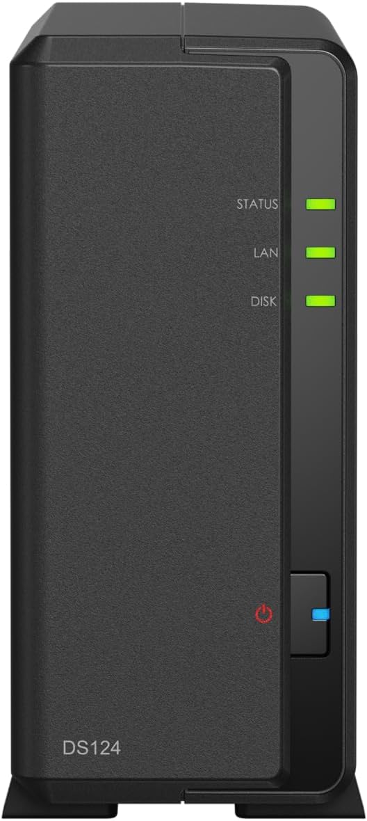 Synology DiskStation DS124 de 1 bahía (sin disco)