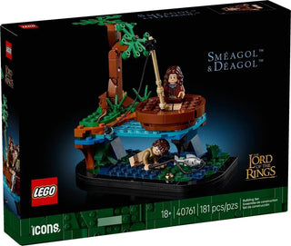 LEGO Iconos El Señor de los Anillos: Sméagol &amp; Déagol (40761)