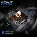 OEDRO Alfombrillas para Ford F-150 SuperCrew Cab 2015-2026 2027