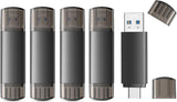 JOIOT Unidad flash USB C de 32 GB, unidad flash USB 3.0 dual tipo C...