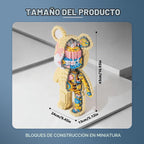 DAHONPA Conjunto de bloques de construcción micro mecánicos de animales con cerradura (7220 PIEZAS), decoración personalizada, regalo para adultos y niños